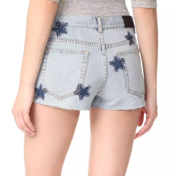 star shorts denim